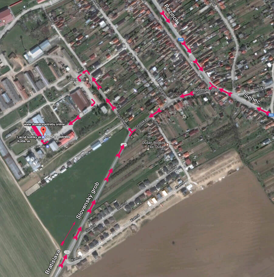 Mapa: Lacne kotlíky.sk